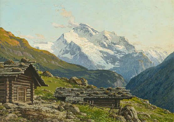 Rudolf Reschreiter. "Berner Oberland. Die Jungfrau von Wengenalp" - Foto 1