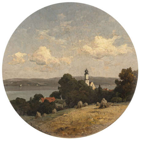 Josef Willroider. Blick von der Ilkahöhe auf den Starnberger See - photo 1