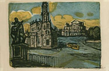 Otto Dix. Hofkirche zu Dresden. 1955