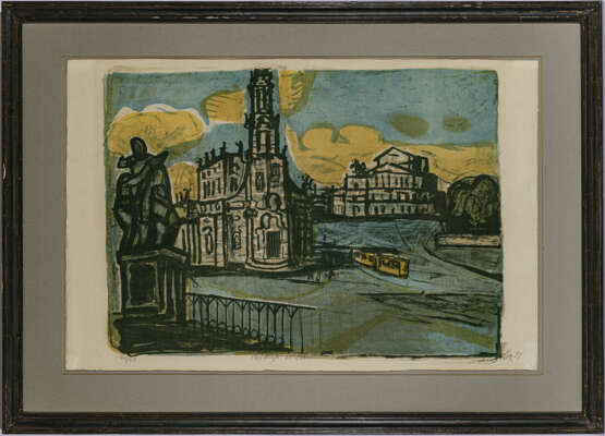 Otto Dix. Hofkirche zu Dresden. 1955 - Foto 2