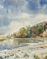 Bernhard Kretzschmar. Landschaft bei Dresden, 1931
