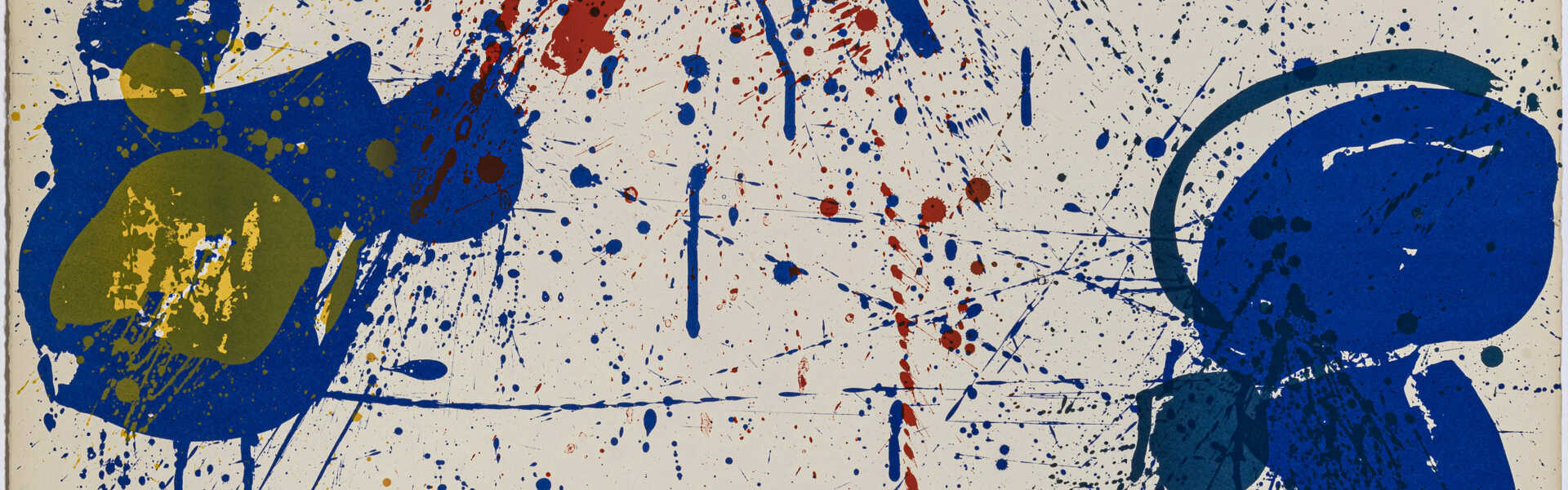 Sam Francis. The upper Red. 1963