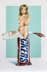 Mel Ramos. Candy II-Snickers. 2004