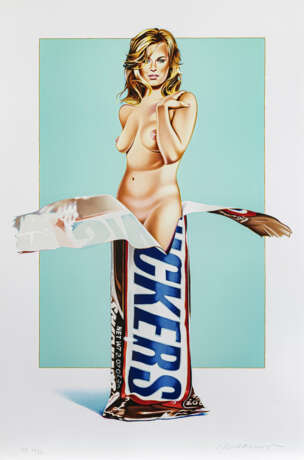 Mel Ramos. Candy II-Snickers. 2004 - Foto 1
