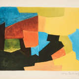 Serge Poliakoff. Komposition in Schwarz, Gelb, Blau und Rot - photo 1