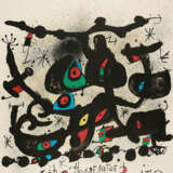 Joan Miró. Plakat für die Ausstellung "Homenatge a Joan Prats" Sala Gaspar, Barcelona - Foto 1