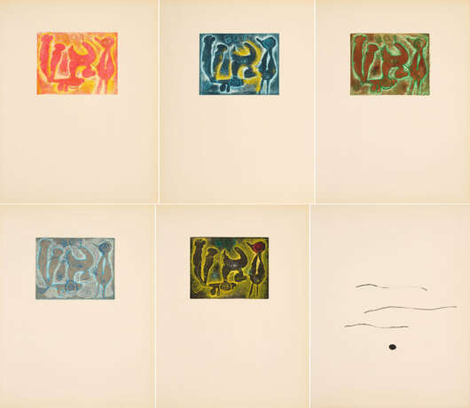 Joan Miró. Jacques Dupin: Saccades - Foto 1
