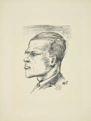 Otto Dix. Selbstporträt im Profil