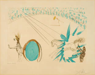 Salvador Dalí. Manège (Aus: Le Cirque)