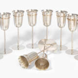 Lot: 12 Champagnerkelche, Cartier - photo 1