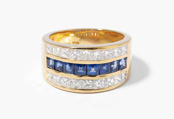 Tiffany & Co. Saphir-Diamant-Ring - photo 1