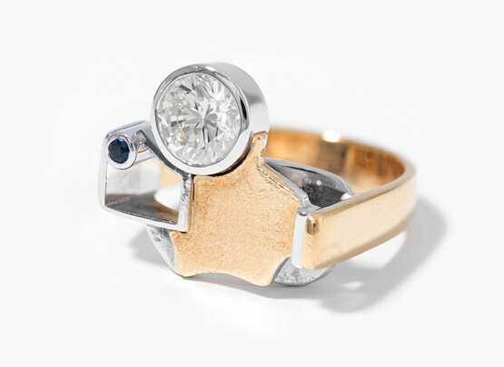 Brillant-Saphir-Ring - photo 1