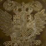 Carl Theodor von der Pfalz (1724-1799) Wachssiegel in zweiteiliger Kapsel aus vergoldetem Buntmetall, auf dem Deckel graviertes Wappen, auf der Unterseite der Kapsel die bekrönte Chiffre "CT" im Lorbeerkranz, innenliegendes rotes Wachssiegel mit Wappen u - photo 5