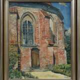 Förster, Hans (1885-1966) "St. Johannis in Neuengamme", Öl/Malkarton, u.r. sign., 46,2x37,4cm (m.R. 57x47,5cm) - photo 2