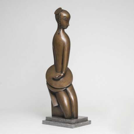 Skulptur 'Femme aux disques' - photo 1