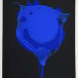 4 Piene, Otto (1928-2014) "o.T." (Blue Poppys) 1978, Farbserigraphien, in Portfolio mit Begleittext, e.a. (außerhalb der Auflage von 200), je u. sign./dat./bez., Edition "Galerie Klaus Lüpke/ Ffm.", BM 41,5x28,3cm, z.T. min. berieben, 1 Blatt mit Kratzer - photo 4