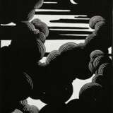 Vallotton, Félix (1865-1925) "Wolken" um 1890/1965, Holzschnitt, Griffelkunst, verso Namensstempel, BM 52x39,3cm, PM 27x18,8cm - photo 1