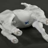 Meissen Figur „Junger Esel", Weißporzellan, Entw.: Erich Hösel 1943, Modellnr: 78778, Weißzeichen, H. 15,5cm - photo 4