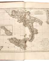Voyage pittoresque... de Naples et de Sicile, Paris, 1781-6, first edition, 5 vols, contemporary calf gilt
