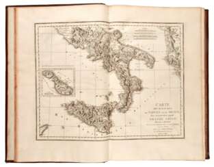 Voyage pittoresque... de Naples et de Sicile, Paris, 1781-6, first edition, 5 vols, contemporary calf gilt