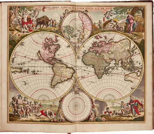 Atlas Minor, Amsterdam, [c.1688-1750], 18th century boards - Foto 1