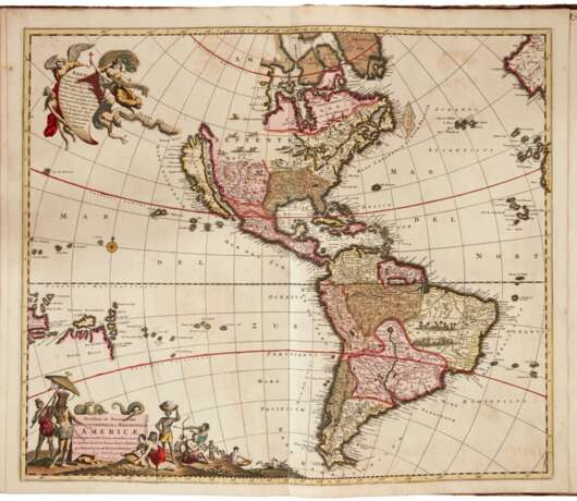 Atlas Minor, Amsterdam, [c.1688-1750], 18th century boards - Foto 4