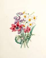 Flora's Gems, London, [before 1837], original pictorial cloth gilt