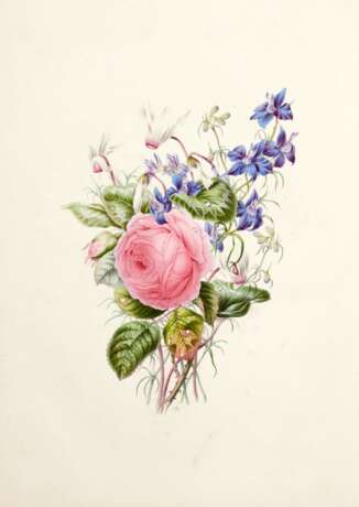 Flora's Gems, London, [before 1837], original pictorial cloth gilt - Foto 3