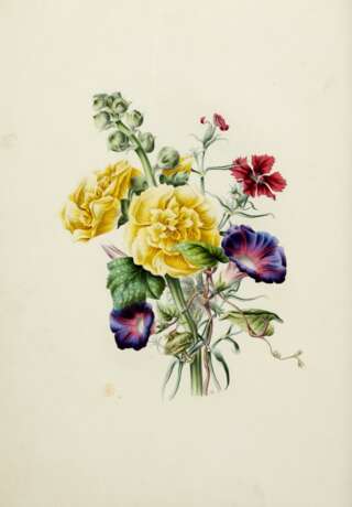 Flora's Gems, London, [before 1837], brown cloth gilt rebacked - фото 3