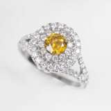 Fancy-Diamant-Brillant-Ring - Foto 1