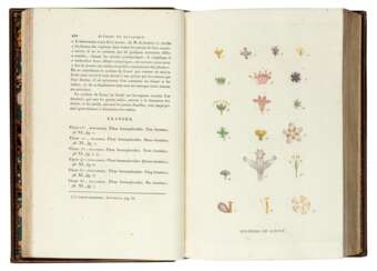 Plantes de la France, Paris, 1808-1809, 4 volumes, contemporary calf gilt