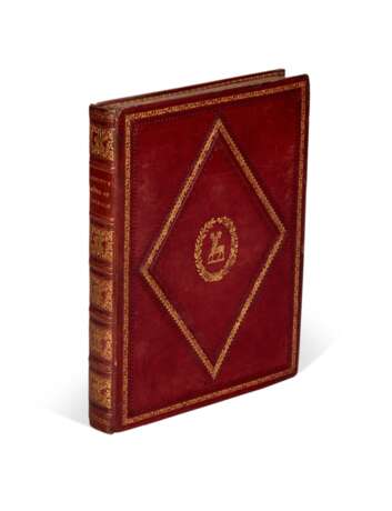 A new work of animals, London, 1811, contemporary red morocco gilt by Thomas Gosden - Foto 1