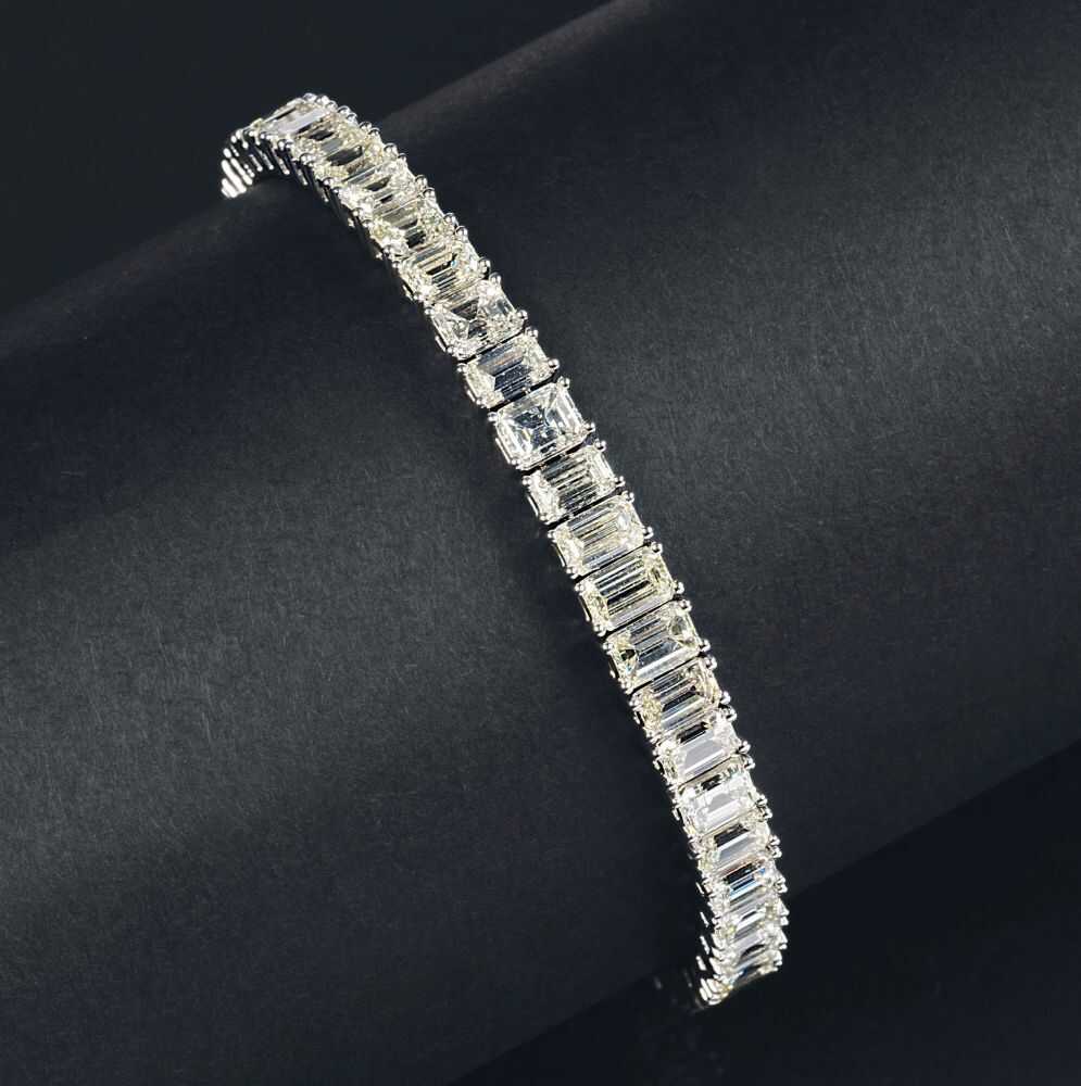 Exzeptionelles Diamant-Armband.