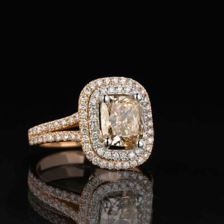 Fancy Diamant-Ring. - Foto 2