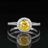 Vivid Fancy Diamant-Ring. - Foto 1