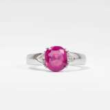 Juwelier Wempe. Natürlicher, feinfarbiger Pink-Saphir-Ring. - photo 1