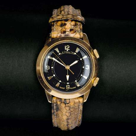 LeCoultre. Vintage Herren-Armbanduhr 'Wrist Alarm'. - photo 1