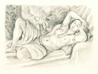 Henri Matisse (Le Cateau 1869 - Nizza 1954). Odalisque au Magnolia.