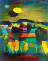 Jonas Ceponis (Gaveikenai 1926 - Vilnius 2003). Ein geheimnisvoller Abend - Paslaptingas Vakaras.