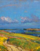 Fritz Discher (Landsberg/Warthe 1880 - Kochel am See 1983). Blick von Gager gegen Thiessow.