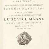 Historiae naturalis libri XXXVII, Paris, 1723, 3 volumes, red morocco, Lamoignon copy - фото 2