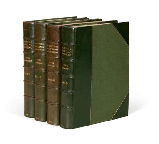 Hunting, Hawking, Shooting, 1928, 1937, 4 volumes - photo 2