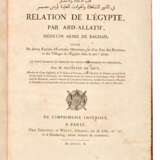 Relation de l'Égypte, Paris, 1810, morocco gilt - Foto 2