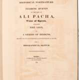 Historical Portraiture of...the Life of Ali Pacha. London, 1823, folio, blue paper-covered boards - фото 2