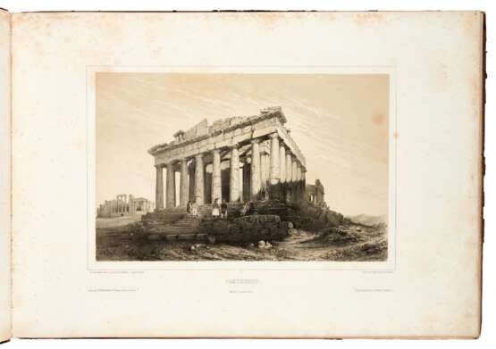 [Athènes monumentale et pittoresque. Paris: Auguste Bry, c.1845-6], oblong folio - photo 1
