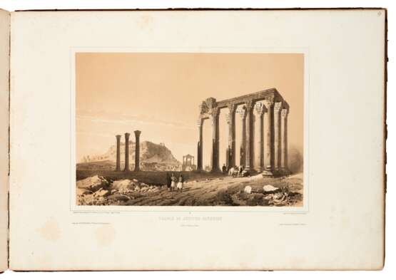 [Athènes monumentale et pittoresque. Paris: Auguste Bry, c.1845-6], oblong folio - фото 3