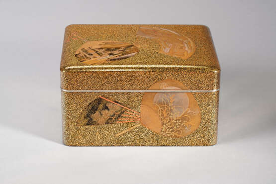 A LACQUER ACCESSORY BOX (TEBAKO) - photo 4