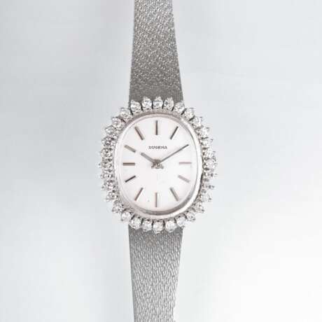 Vintage Damen-Armbanduhr mit Diamanten - photo 1