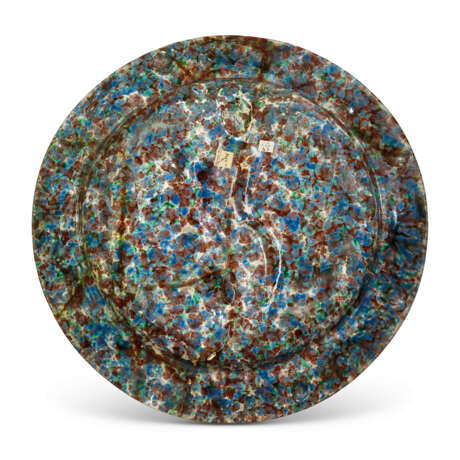 A FRENCH POST-PALISSY EARTHENWARE CIRCULAR DISH - фото 2