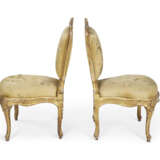A SET OF FOUR LOUIS XV GILTWOOD SIDE-CHAIRS - photo 4